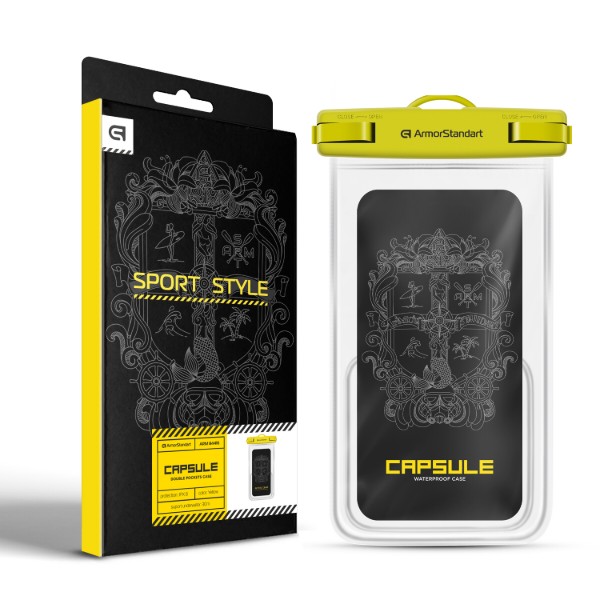 Фото - Чехол для смартфона Armorstandart Сapsule Double Pockets Yellow (ARM84416)
